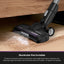 Eureka vacuum cleaner with brushroll on a wooden floor