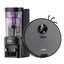 Eureka robot vacuum cleaner and cleaning attachment on a white background