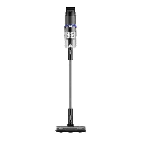 Cordless vacuum cleaner on a white background