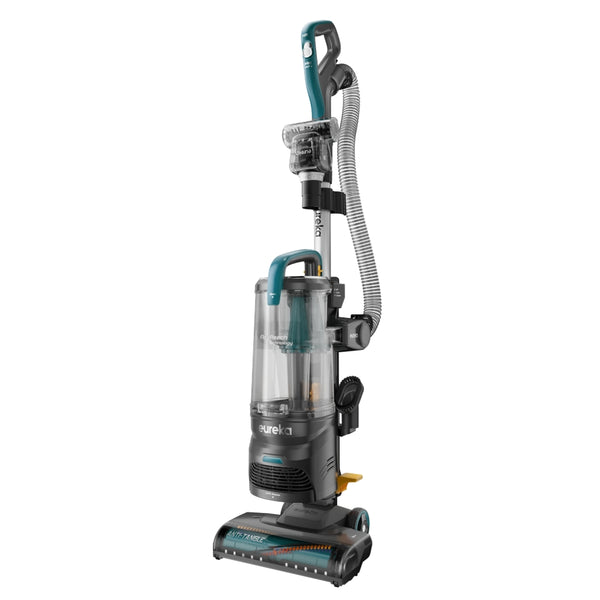 Upright vacuum cleaner on a white background