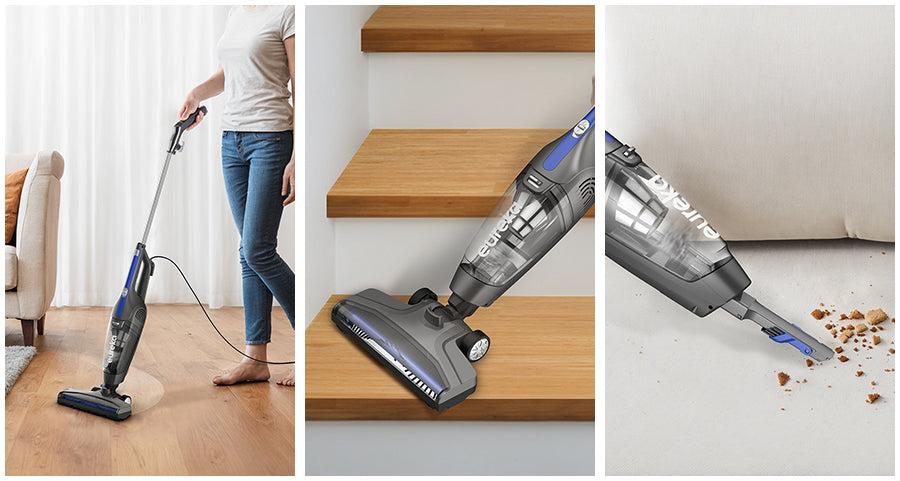 3-in-1 Versatile Cleaning