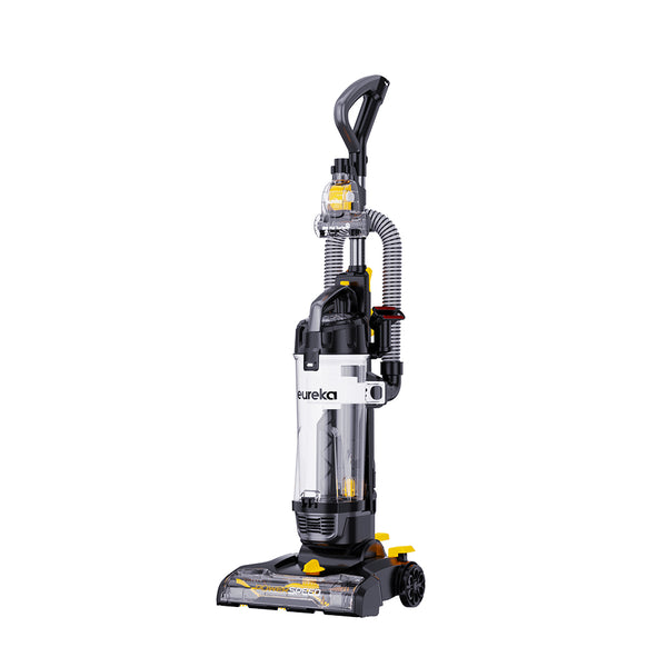 EUREKA PowerSpeed Lightweight Powerful Upright Vacuum Cleaner for Carpet and Hard Floor NEU181D, Pet Turbo, Black,Yellow