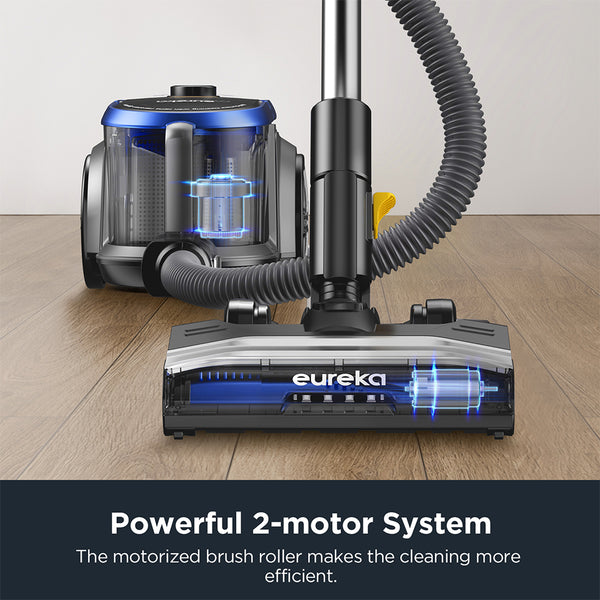 Eureka NEN186BL WhirlWind XL – Big Capacity, Feather Control.
