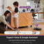 Eureka E20 Plus Robot Vacuum with Bagless Self Emptying Station

