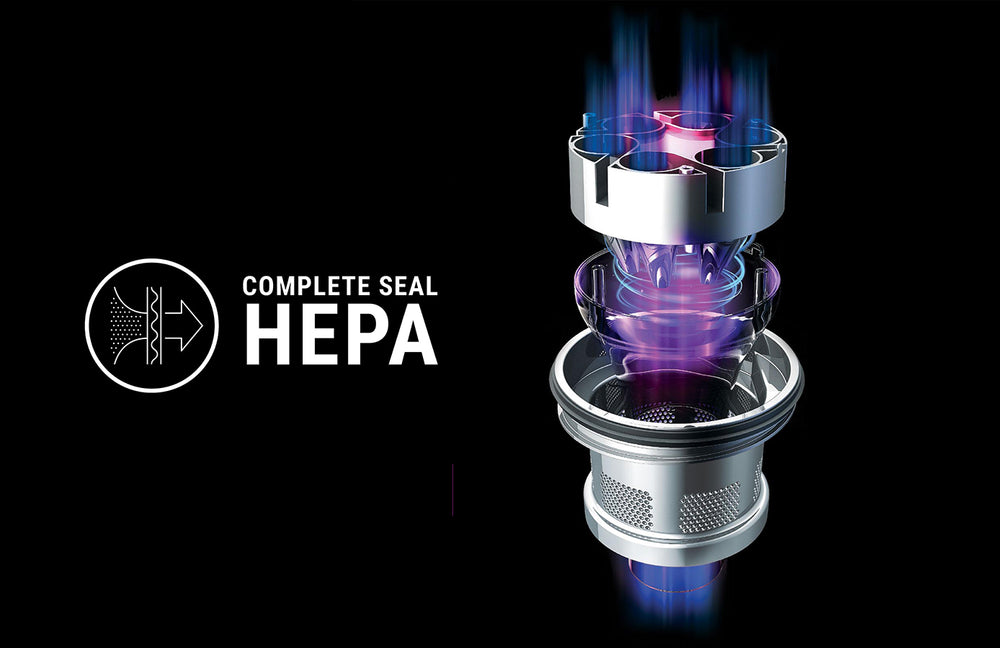 Complete Seal HEPA Filtration