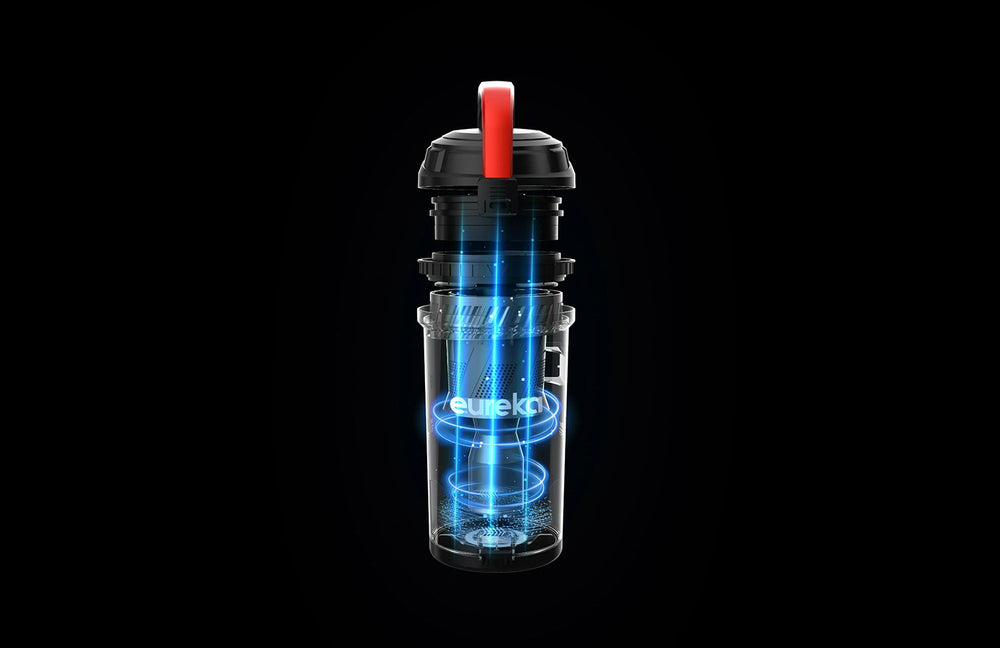 Consistent Suction with Dual Cyclone Filtration
