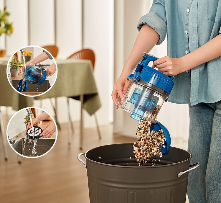 Easy to Empty Dust Cup