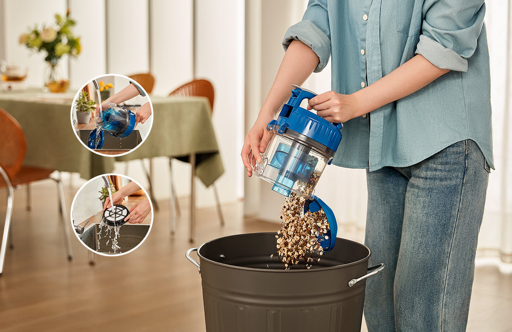 Easy to Empty Dust Cup