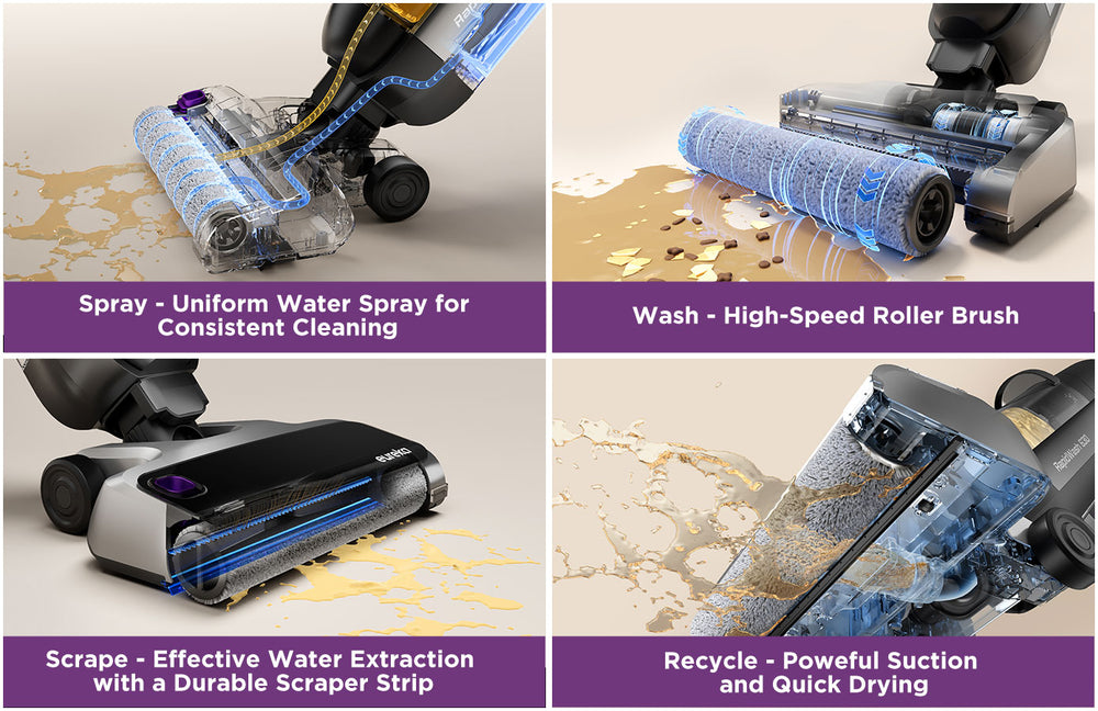 Four-Step Cleaning Process: Upgraded for Perfection