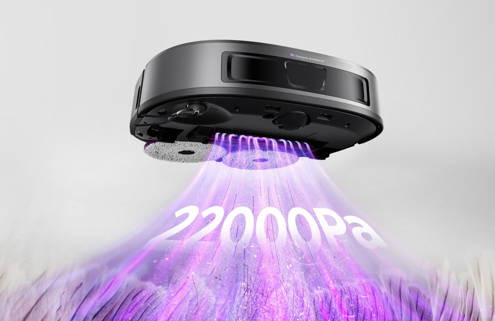 Powerful Suction of 22,000 Pa