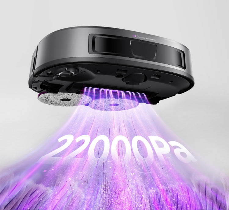 Powerful Suction of 22,000 Pa