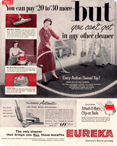 Eureka vacuum history archive image 5