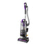 Purple and gray vacuum cleaner on a white background
