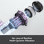 OmniVerse Upright Vacuum Quick Shift Technology
