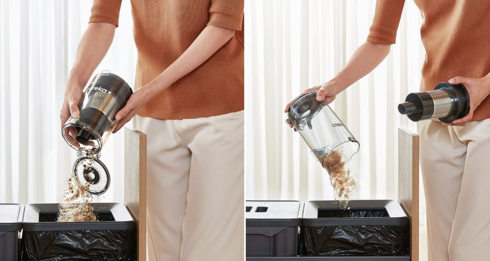 One-Touch Dust Cup Release