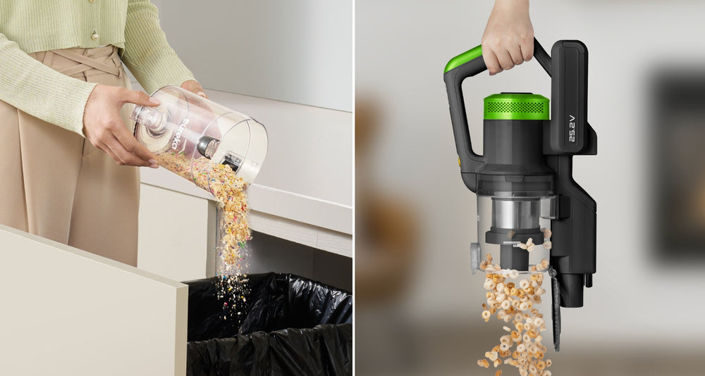 One-click Empty XL Dust Cup