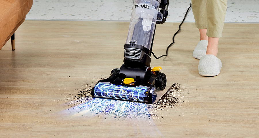 Powerful Suction Wide & Cleaning Path