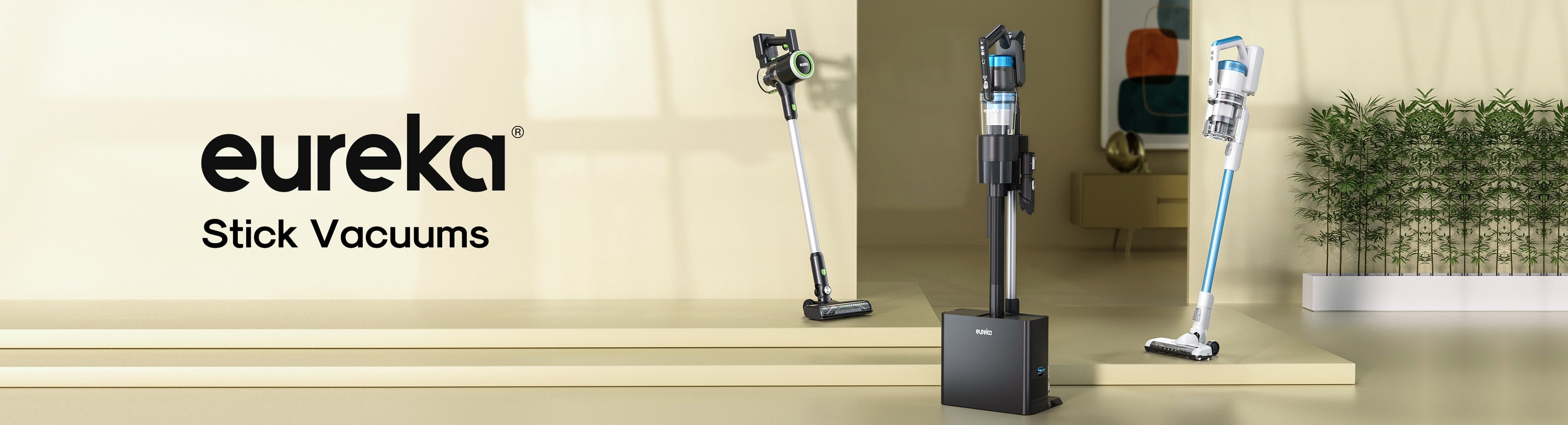 Eureka Cordless Stick Vacuums | ReactiSense, ReactiClean